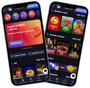 SpinAura Casino version mobile sur smartphones avec bonus, machines à sous et live casino